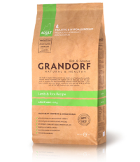 Grandorf Adult Mini сухой корм для взрослых собак мини пород с ягненком и индейкой 1 кг. 